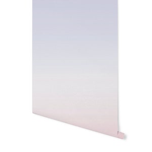 Wallpaper Ombre Pink/ Peel and Stick Wallpaper/ Blushing Periwinkle Pink Ombre Wallpaper/ Removable Wallpaper/ Unpasted/ Pre-Pasted WW2260