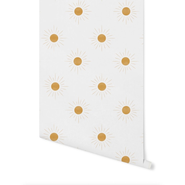 Tempaper Metallic Sunset Gold Peel & Stick Wallpaper - Removable Honeycomb Tile Pattern - View #2