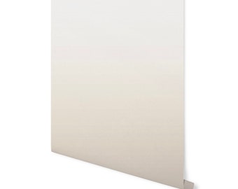 Beige Ombre Wallpaper, Cool Brown Fade, Peel and Stick