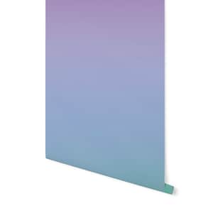 Wallpaper Ombre Purple Blue/ Peel and Stick Wallpaper Beach/ Cool Caribbean Ombre Wallpaper/ Removable/ Unpasted/ Pre-Pasted WW2027