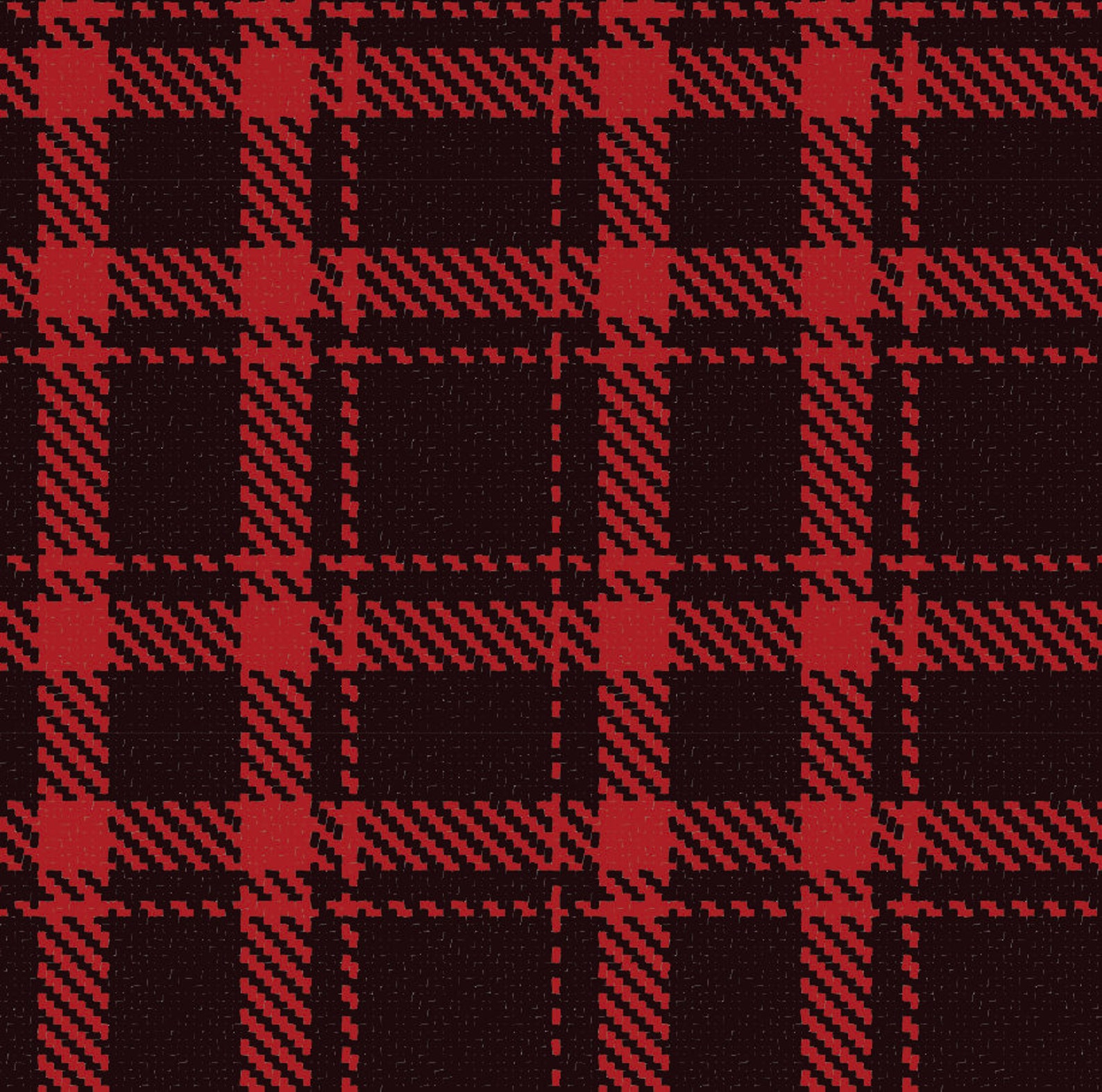 Black & Red Buffalo Check Wallpaper // Removable Wallpaper // Etsy