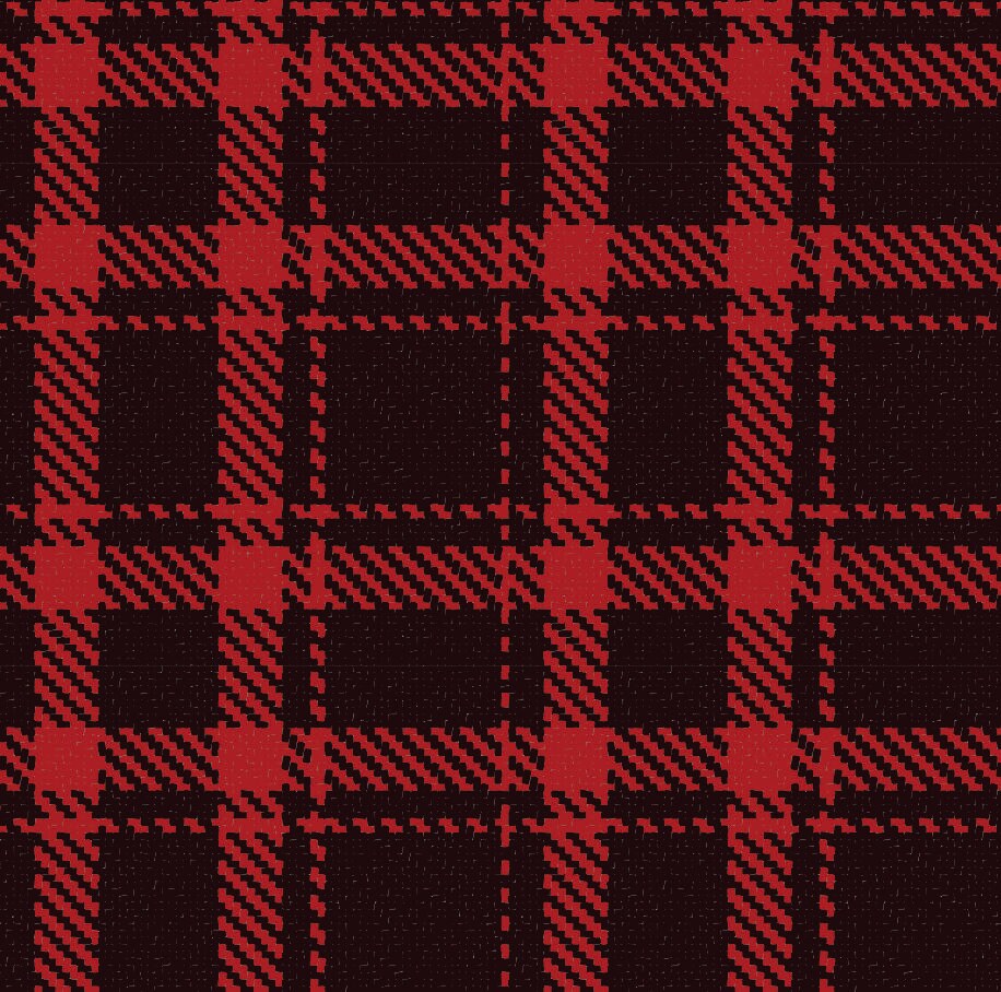 Black & Red Buffalo Check Wallpaper // Removable Wallpaper // | Etsy