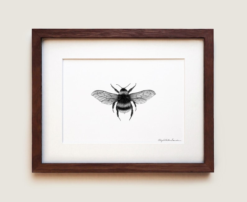 Bumblebee Art Print image 1