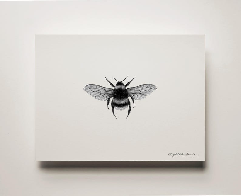 Bumblebee Art Print image 2