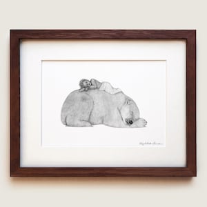 Polar Bear Art Print | Framed Art Print