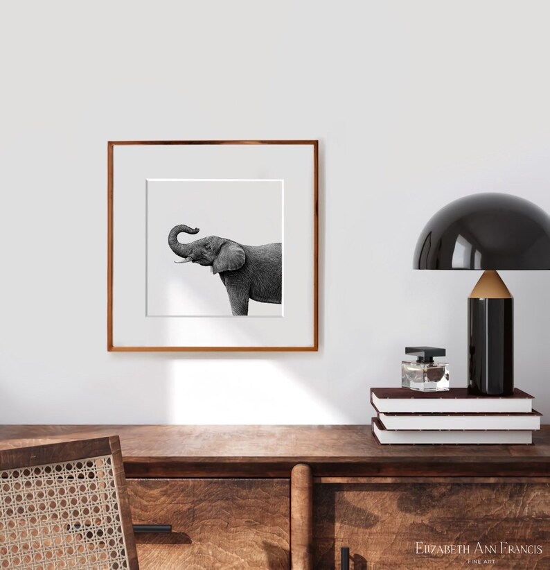 Elephant Art Print image 5