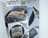 Hands On Design House on A Hill Flower of Winter Cross Stitch Pattern