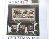 PRAIRIE SCHOOLER Christmas Eve  counted cross stitch pattern, book number 158