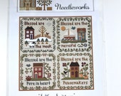 Little House Needleworks  Saltbox Scriptures Cross Stitch pattern.