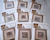 Country Cottage Needleworks Frosty Forest Cross Stitch patterns, full set of nine patterns
