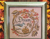 COTTAGE GARDEN SAMPLINGS Counted Cross Stitch Pattern, Merry and Bright