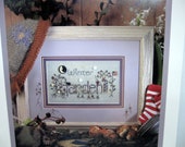 Shepherds Bush Cross Stitch Pattern, Winter Garden.