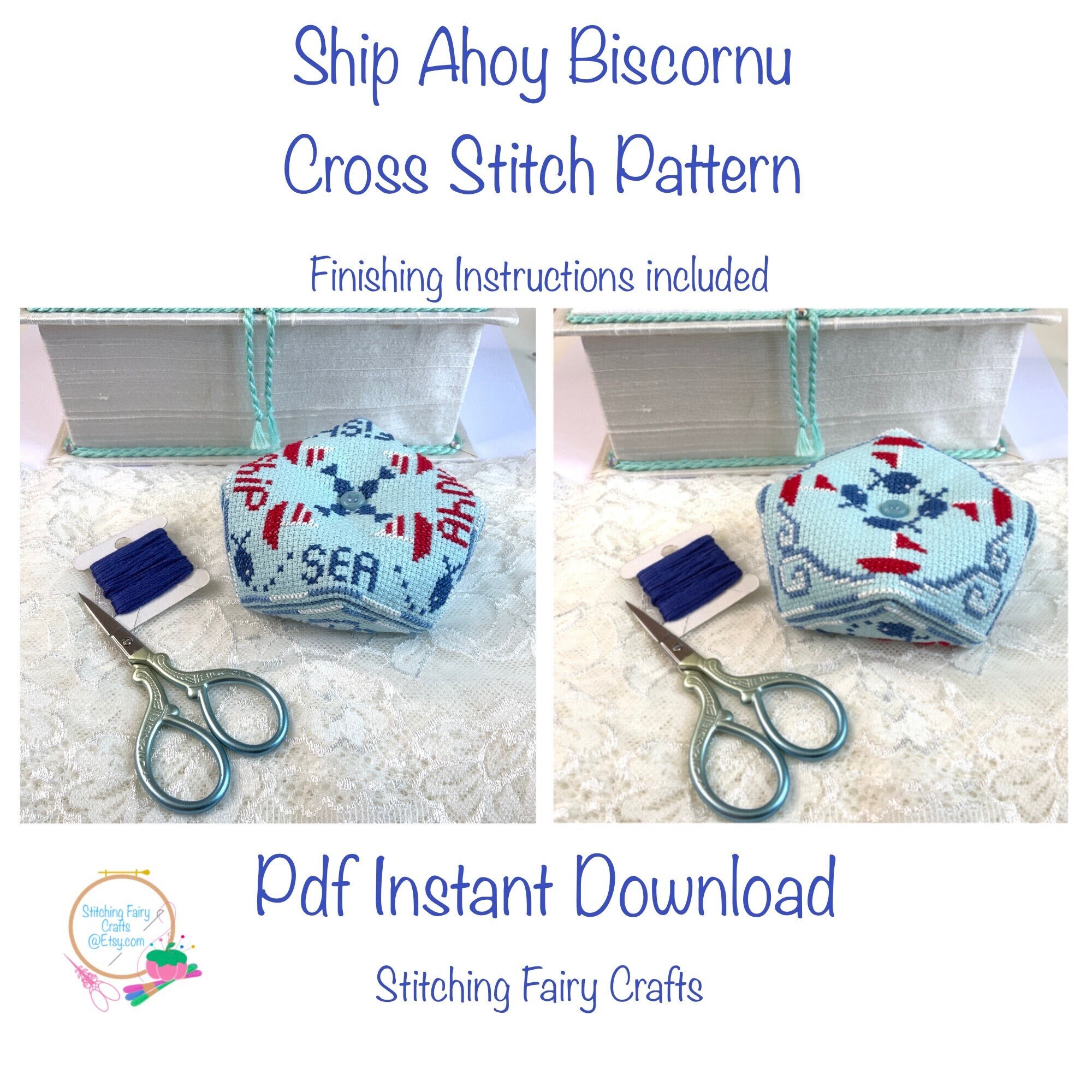 Ella & Nesta's Little Room: How to make a Two-Sided Magnetic (Fabric) Pin  Cushion - Tutorial