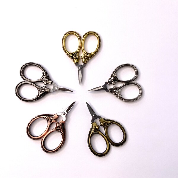 Gold Scissors Etsy