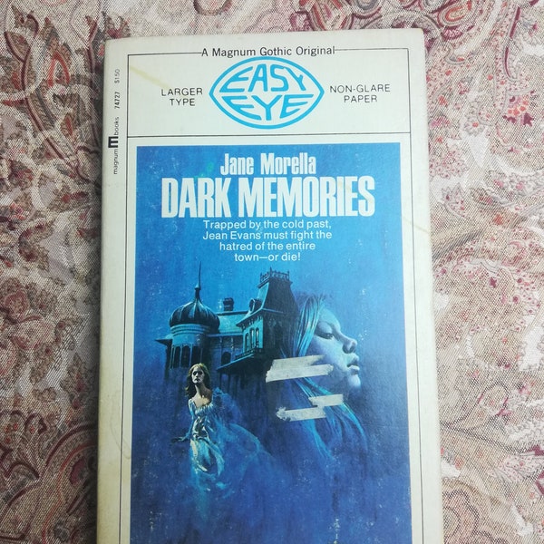 Dark Memories by Jane Morella - A Magnum Gothic Original Vintage Horror Mystery Thriller Paperback 1971