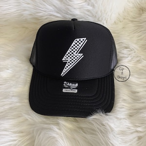 Checker Print Bolt Truckerhoed