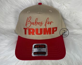 Embroidery Babes for Trump Hat