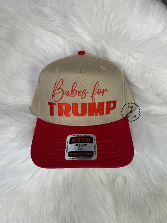 Embroidery Babes for Trump Hat Etsy