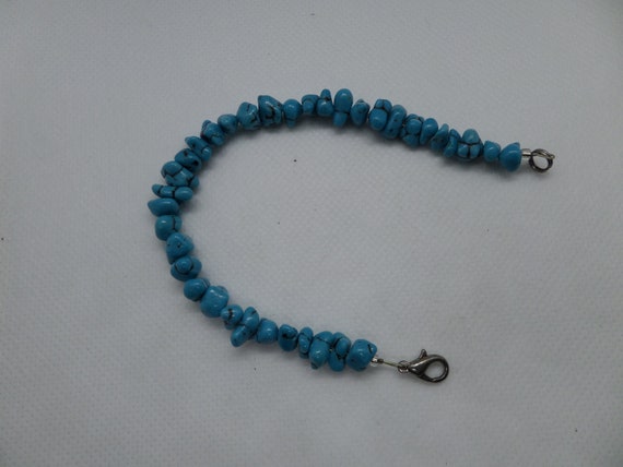 Polished Semi Precious Turquoise Necklace