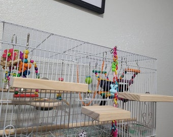 Parrot flat perch for Sharyn