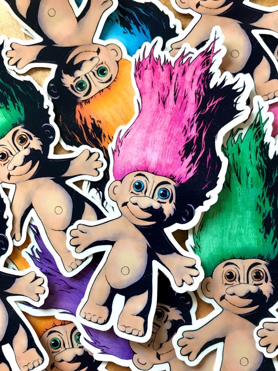 CUSTOM STICKER PACK - Troll Art
