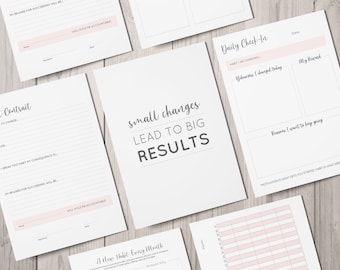 2020-2021 Organization Kit - Habit & Goal Tracker