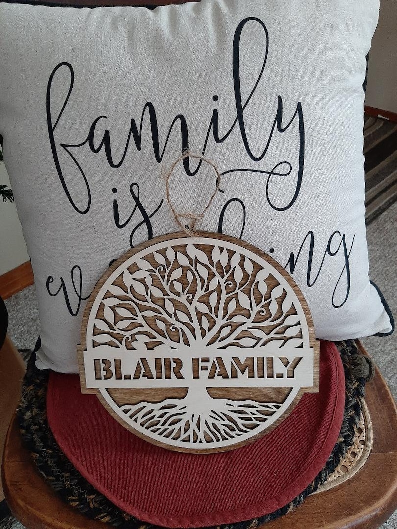 Family Tree Decor Wall Art Tree of Life Decoration Wall Etsy