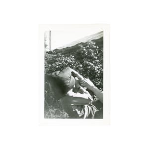 Pillow Fight, Faceless Vintage Photo O7