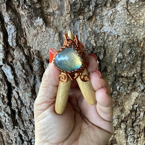 kuripe Self Applicator, Palo Santo Kuripe, Shaman Ritual Ceremony kuripe, Shaman Pipe