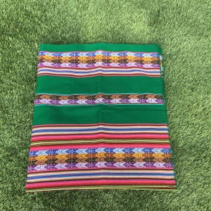 ペルーアンデスのマンタ布、儀式用の布、シャーマンの祭壇布