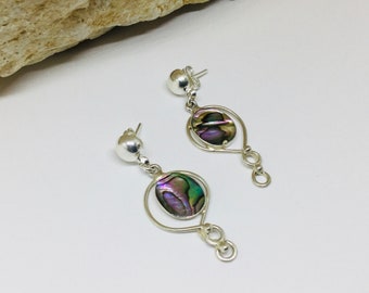 Silverly Orecchini In Argento Sterling 925 Piccoli Quadrati