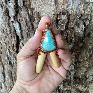 Unique kuripe Self Applicator, Palo Santo Kuripe, Shaman Ritual Ceremony kuripe, Shaman Pipe