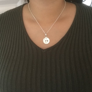 Stethoscope Necklace, Silver Stethoscope Charm, Doctor Gift, Medical Student Gift