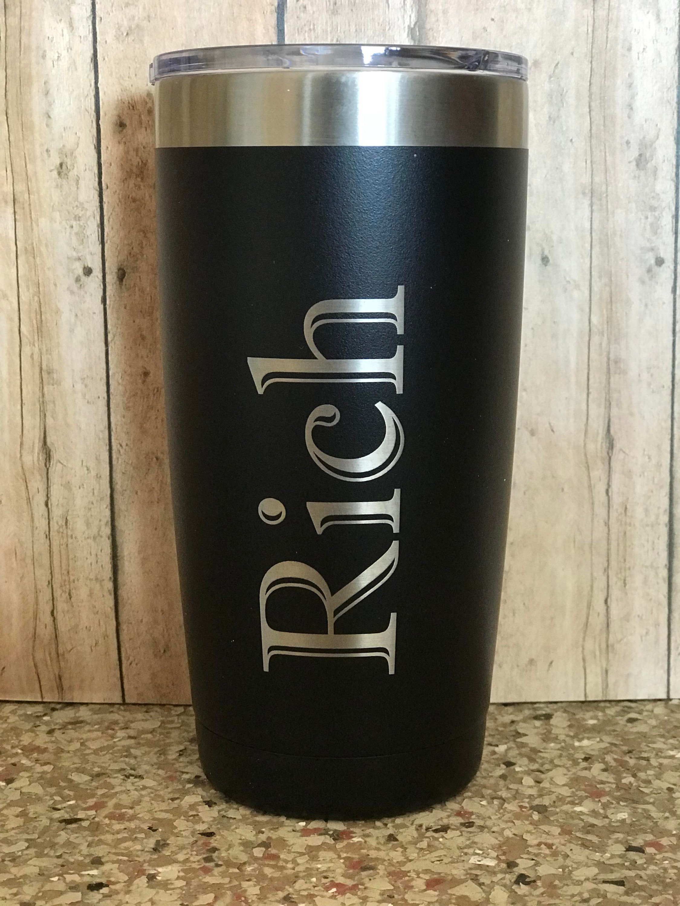 Personalized Tumbler 20 oz Custom Tumbler Coffee Tumbler Etsy