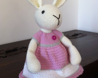 Lapin Amigurumi,Lapin au crochet,Lapin fait à la main,Lapin en peluche