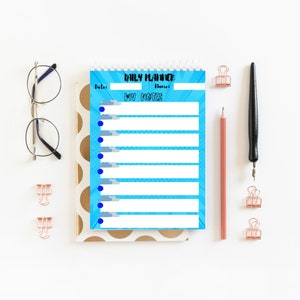 daily planner | customizable planner | personalized notebook planner| digital planner | planner 2023 | daily journal | notability planner