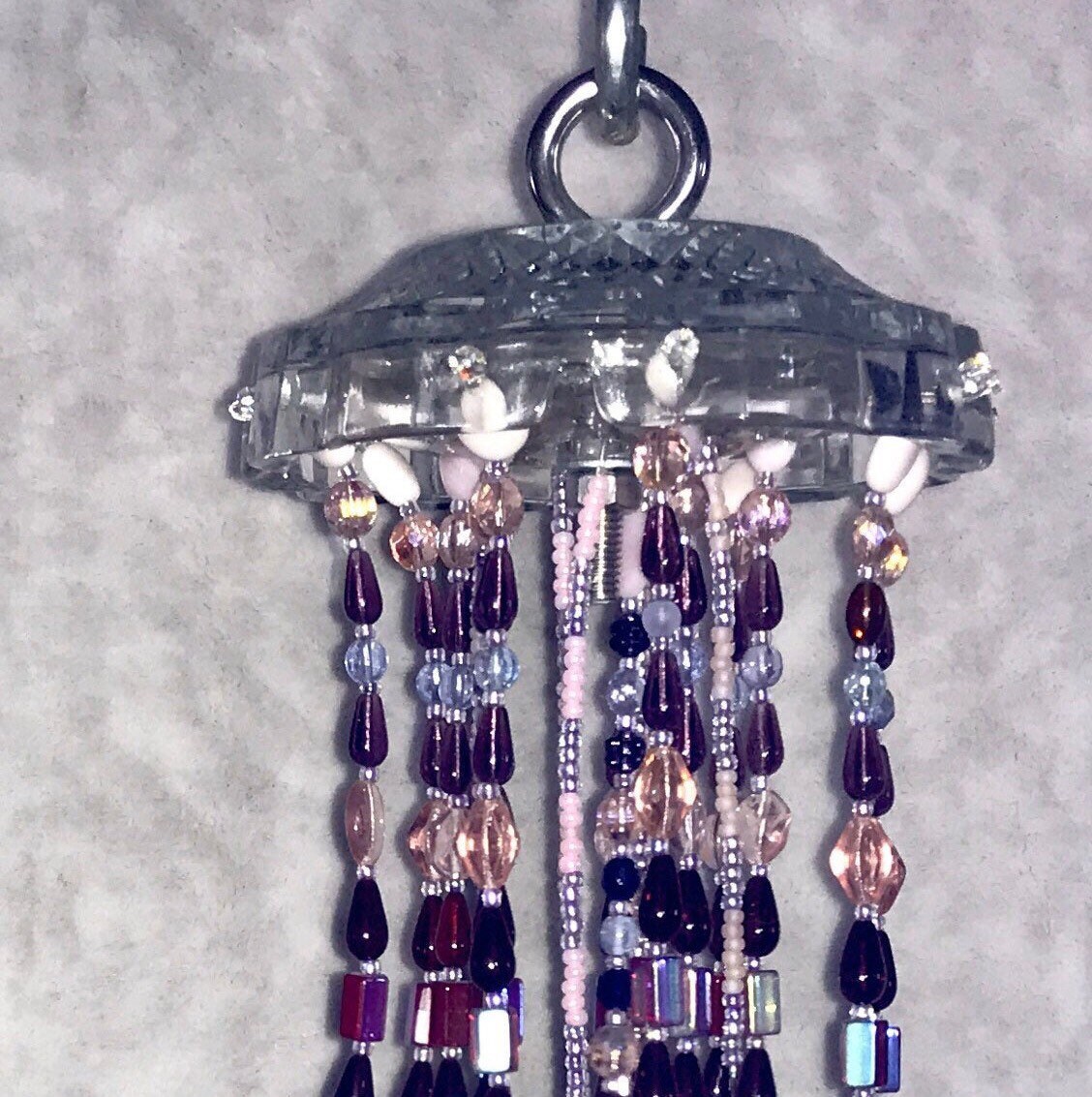 Ribbons of Violet and Scarlet Woven into a Riot of Unabashed Etsy