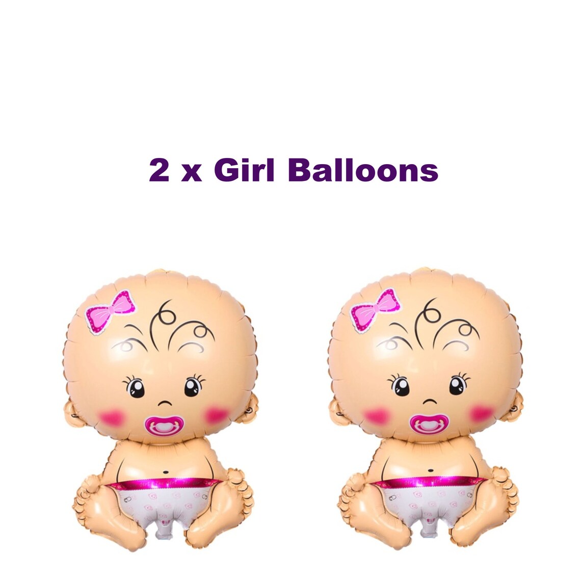 Twins Baby Shower Decorations Boy Girl and Unisex Foil Etsy Australia