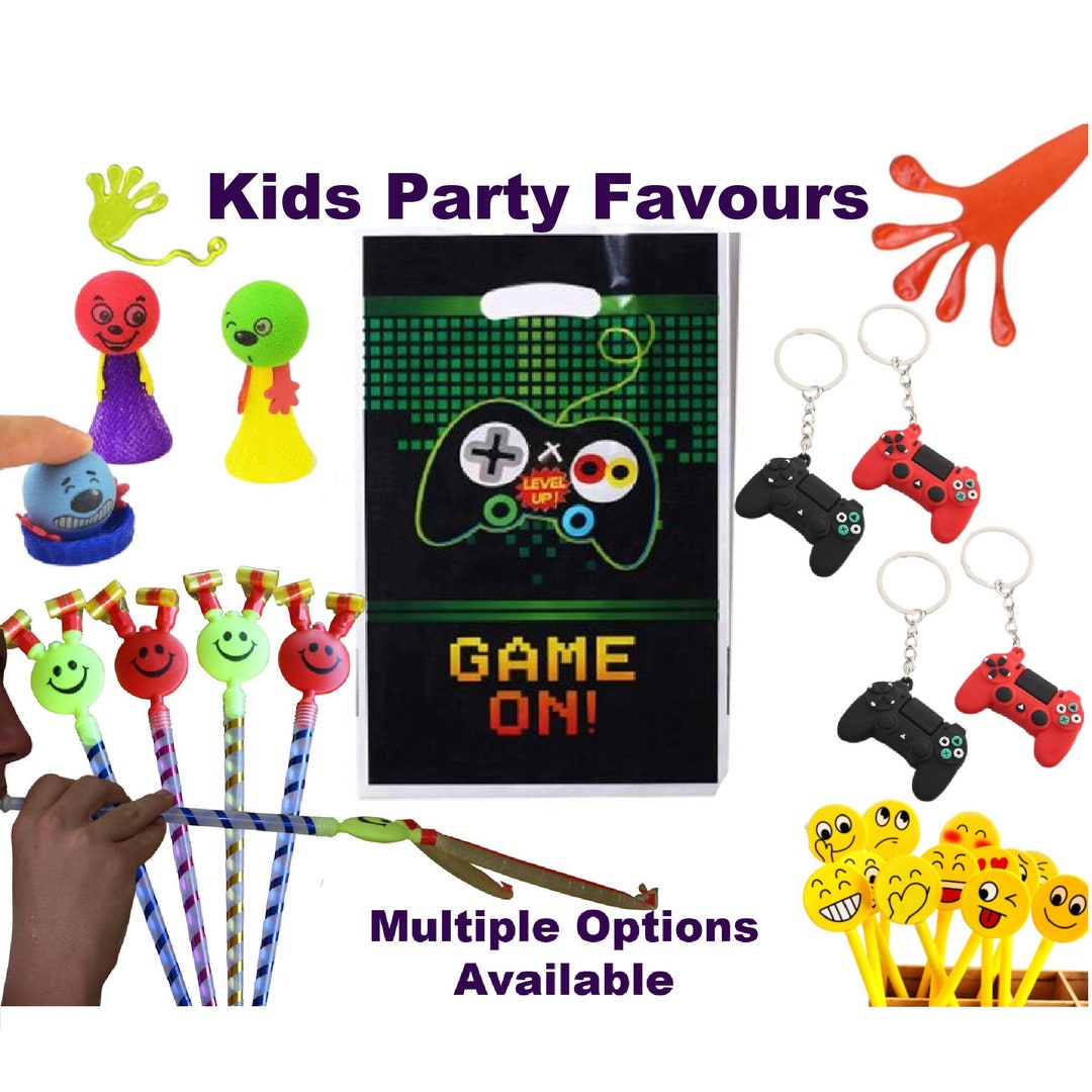 Gaming Party Favors, Gaming Party Bags, Kids Party Supplies, Party
