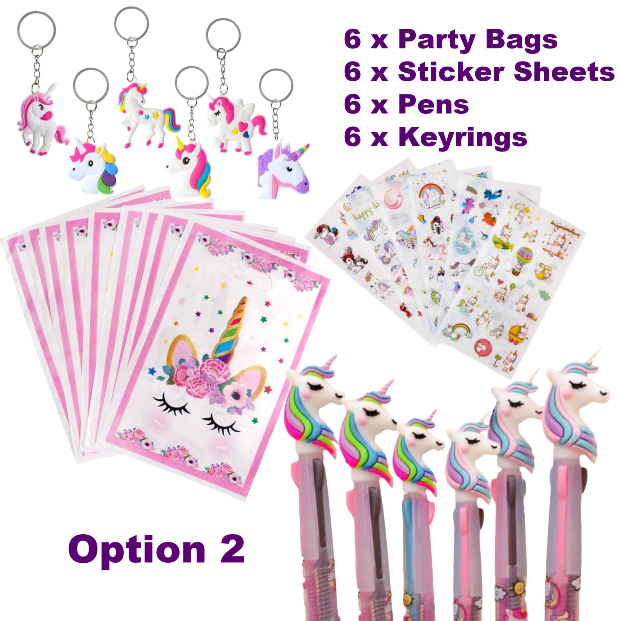 Unicorn Party Bags Unicorn Party Bag Fillers Unicorn Party Etsy Australia