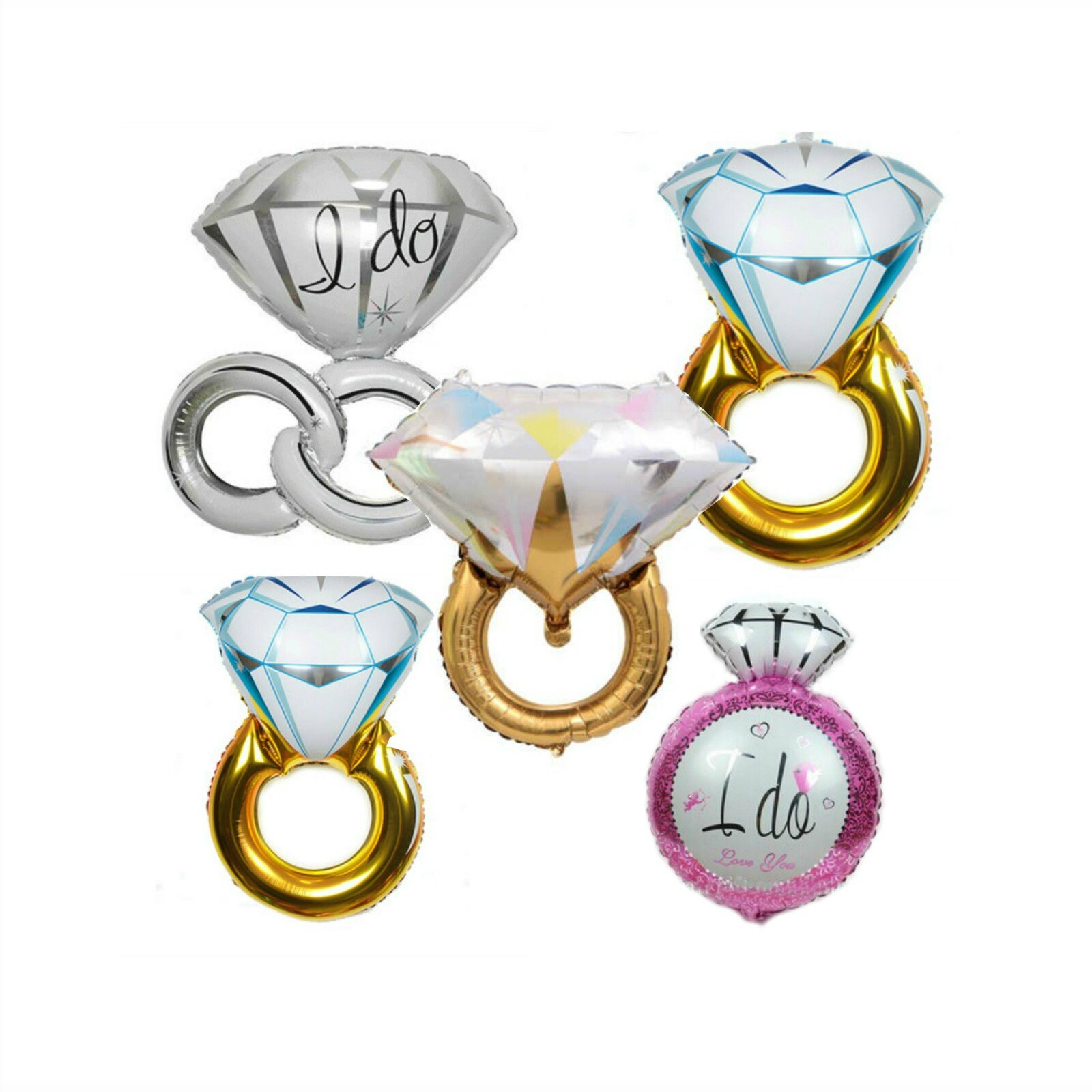 Engagement Party Decorations / Engagement Ring Balloons Etsy