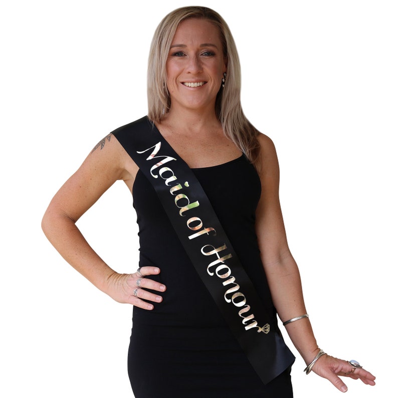 Bride to Be Sash Rose Gold Hens Sash Veil & Tiara Hen Party Etsy