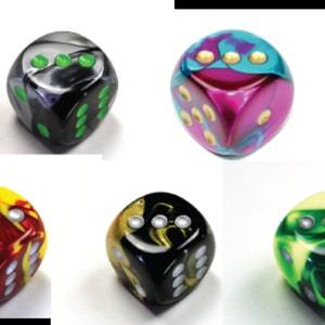 Jumbo 30mm D6 Extra Large Dice Displays RPG Tabletop Roleplay CCG Board Counter Marker Token Card Roleplay Games Gaming Random Roll Decision