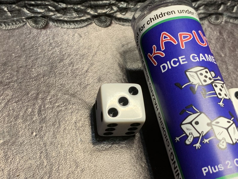 Kaput Dice Game Instructions With 5 Dice RPG Tool Tabletop Etsy