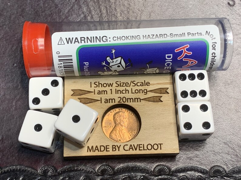 Kaput Dice Game Instructions With 5 Dice RPG Tool Tabletop Etsy