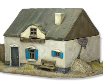 Russian House 15mm scale Miniatures Figures Tabletop Games Models Sculptures Gaming Creatures Monsters Modeling Supply Terrain
