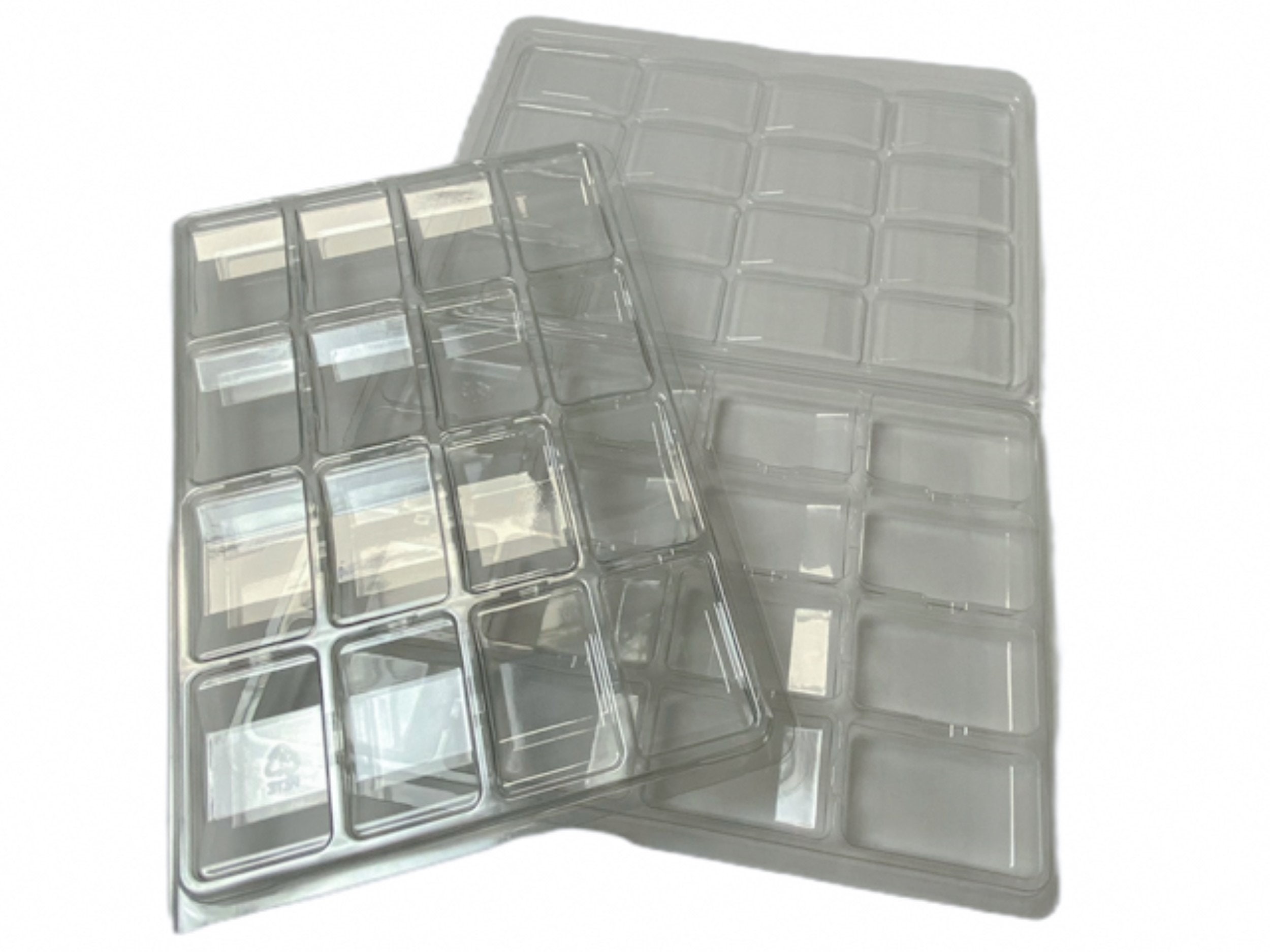Bead Storage Solutions Plastic Stackable Organizer Tray Bundle with Lid and  39 Assorted Size Small and Medium Containers for Craft Supplies
