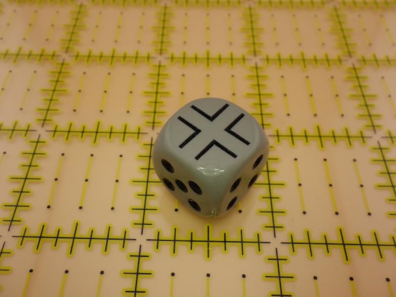 Axis & Allies Countries Country 16mm Custom Engraved D6 Die