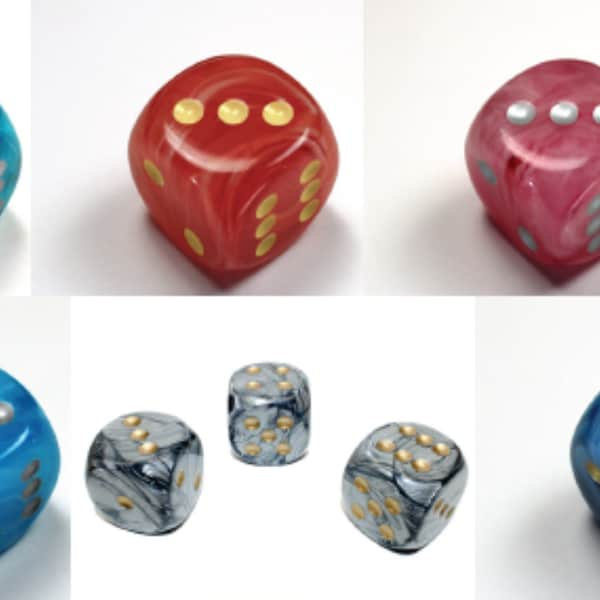 Jumbo 30mm D6 Extra Large Dice - RPG Tool Tabletop Roleplay Games Supply CCG Card Board Random Tokens Counters Markers Decision Makers