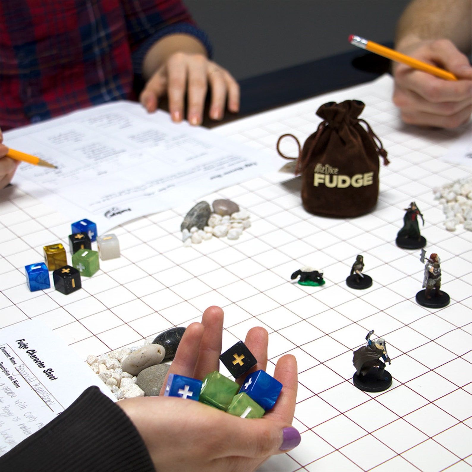 Fudge Dice GM Starter Set Terrestrial RPG Gaming Tabletop Etsy